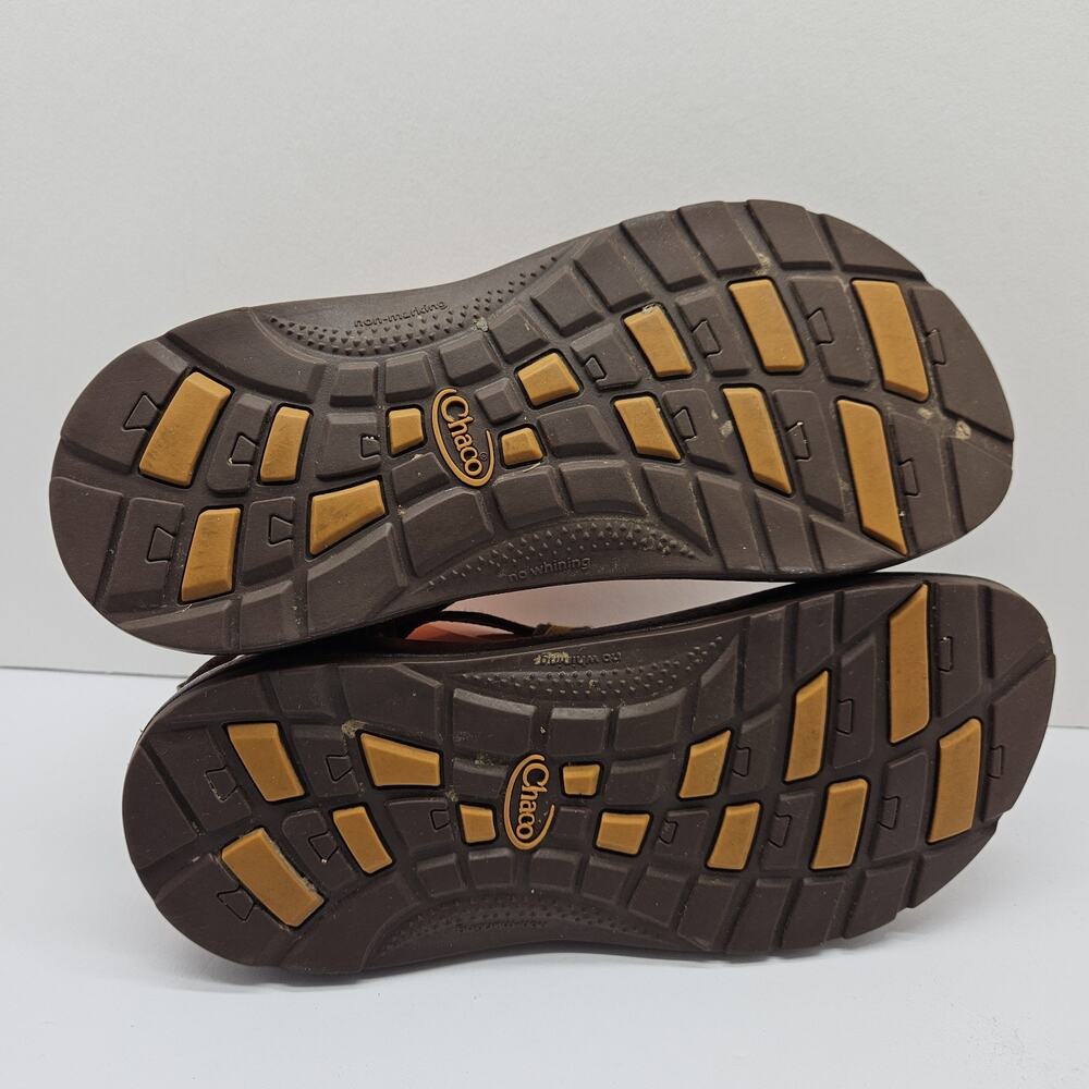 Chaco Classic Sandals Womens Size 6 Brown Gold Z1 Strap Slide - Picture 7 of 7